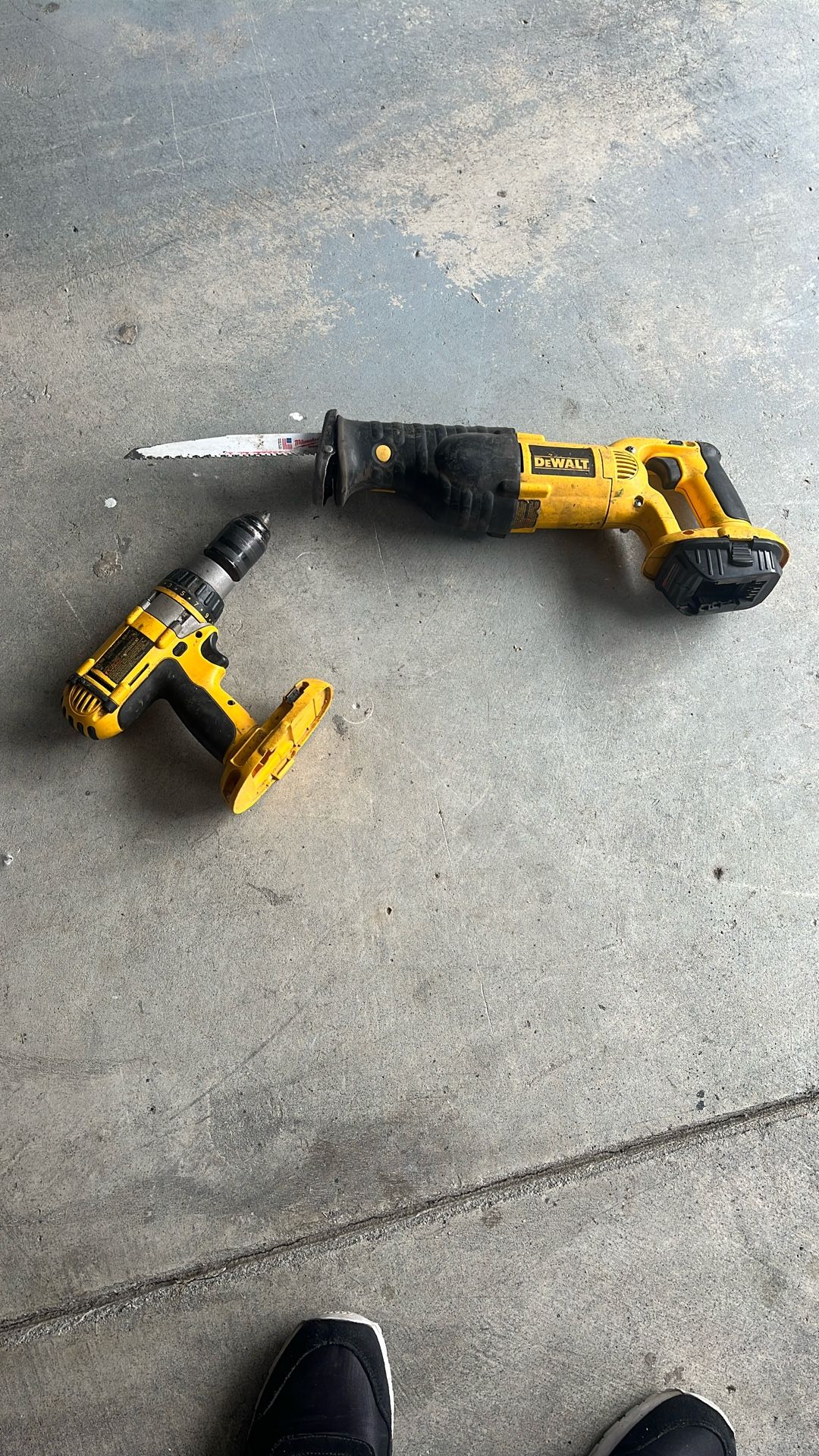 Dewalt Sawsall And Drill