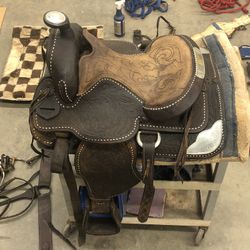 Saddle And Tack . $550 Firm