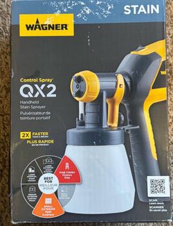 Wagner Control Spray QX2 Handheld Stain Sprayer