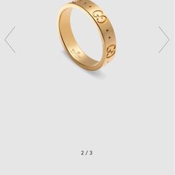 Gucci icon thin band 