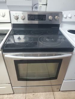 Samsung stove black/stainless steel