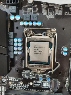 Some PC Parts, Including MB, RAM, Graphics Card, Monitor, MB, SSD Etc