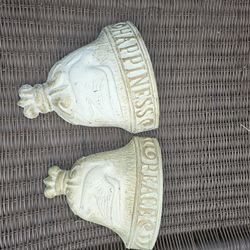 1976 Royal Creations Metal Wall Pockets