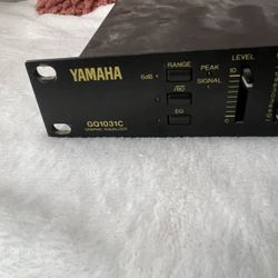Yanaha Equalizer For Sound System  
