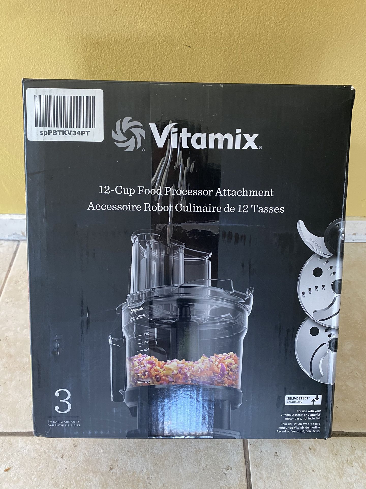 Self Detect Venturist Vitamix Vitamix 12 Cup Food Processor