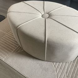 Ottoman- Light Grey