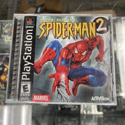 Enter Electro Spider-Man 2 Ps1 $85 Gamehogs 11am-7pm
