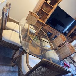 Set Of 6 Dining Chairs With Table 