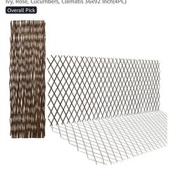 Expandable Willow Trellis – 4 Pack