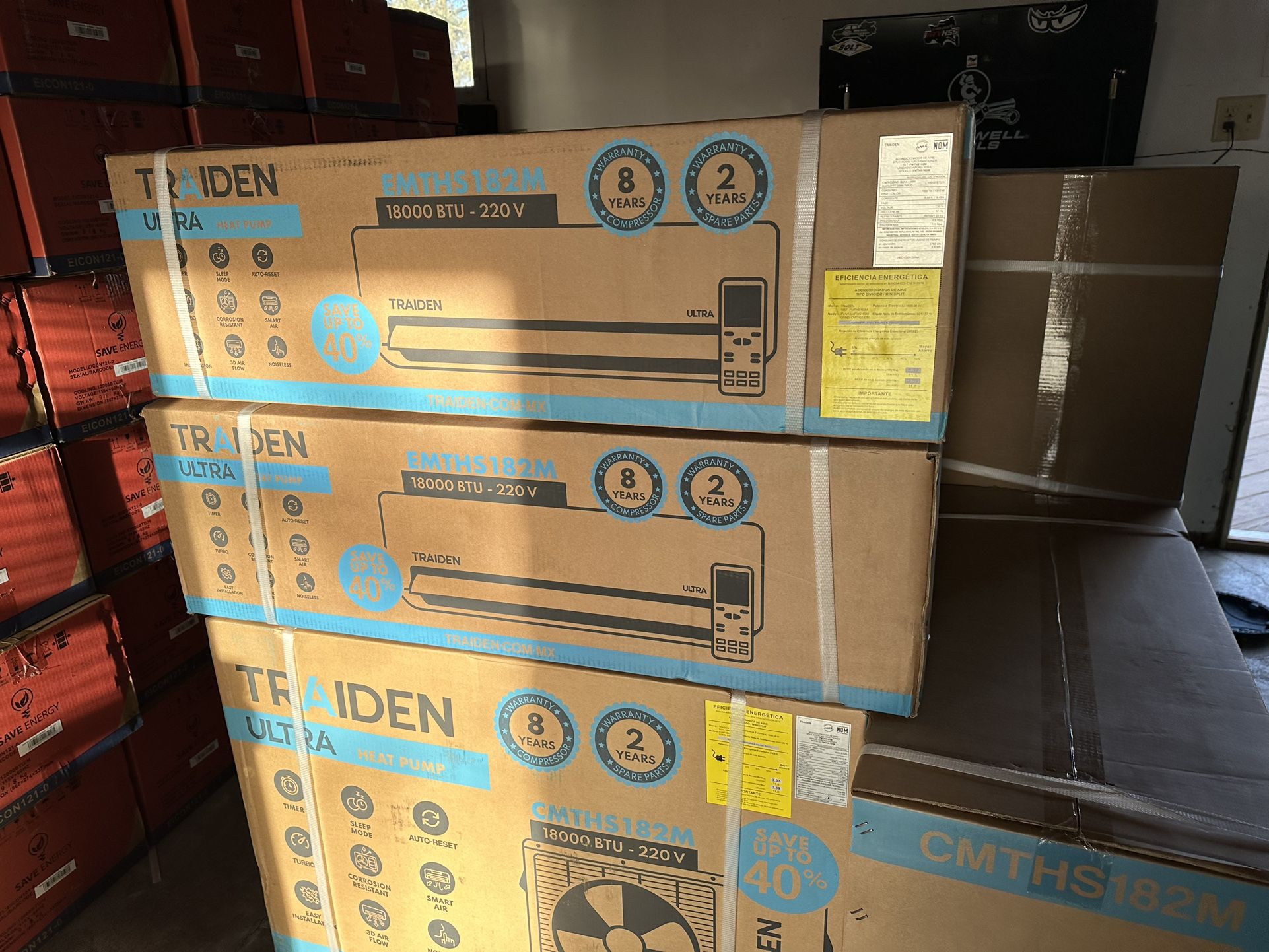 Brand New Wi-Fi AC units (brand New In Box W 8-10yr Warranty)
