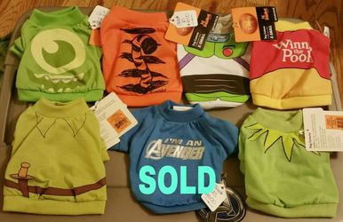 Disney Halloween Pet T-Shirts - X-Small