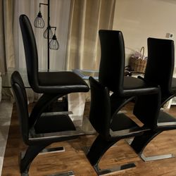 6 Piece Dinning Table Chair Set
