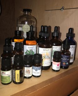Organic Essential Oils For Cologne Or Perfume Making