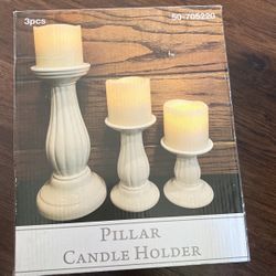 Candle Holder Set Of 3
