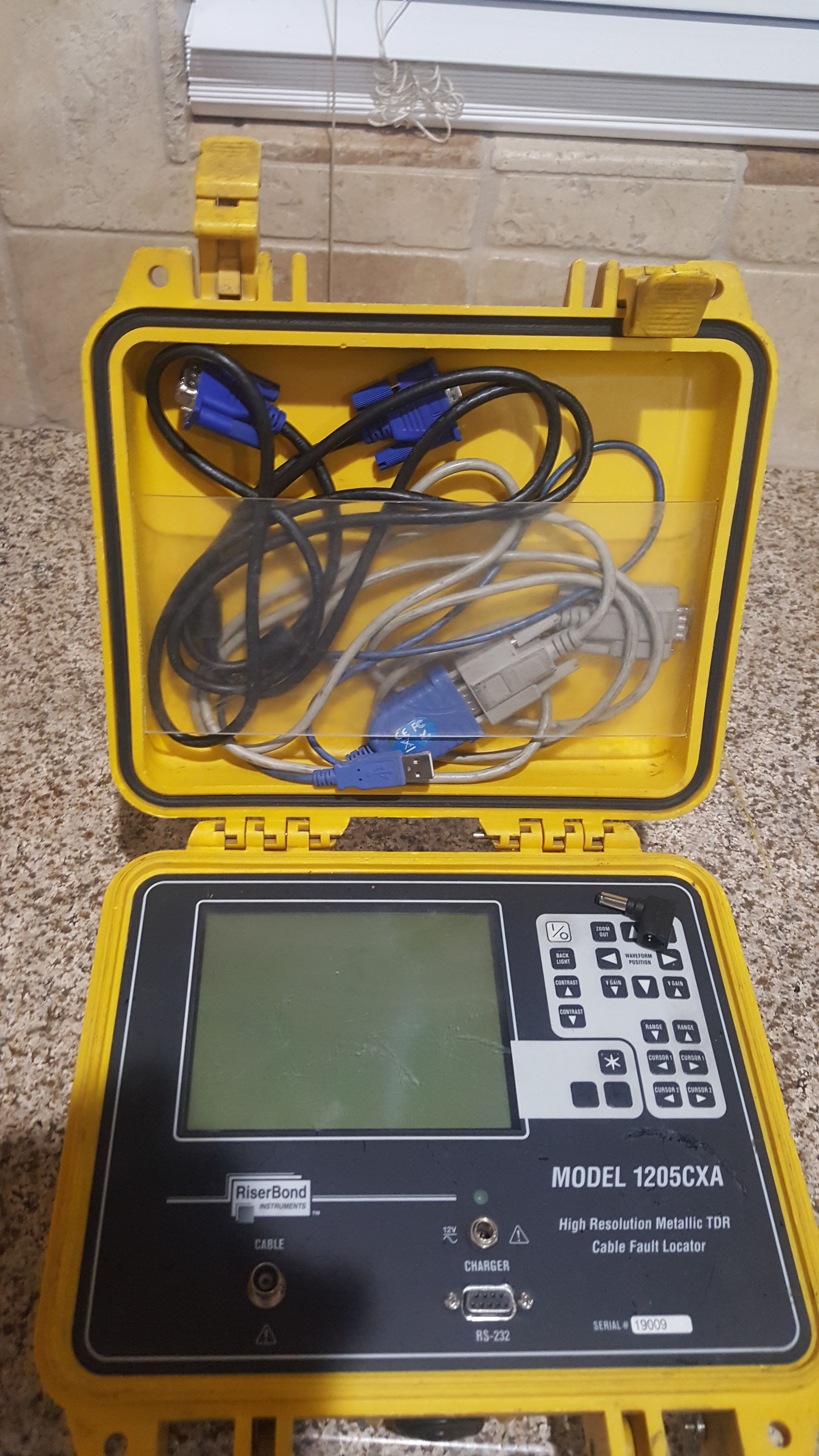 Riser Bond Instruments Model. 1205CXA