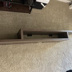 Floating TV stand