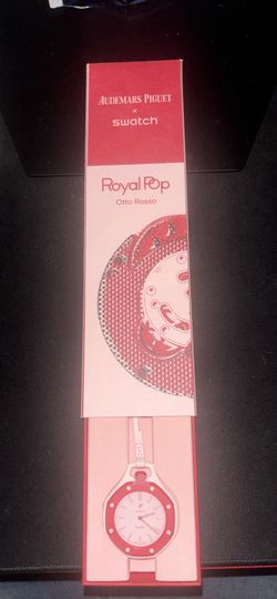 AP x Swatch Royal Pop Otto Rosso