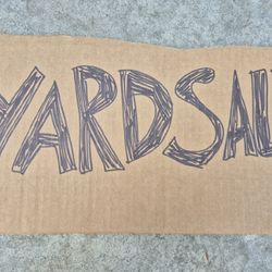 Yards Sale Rescheduled Due To Rain