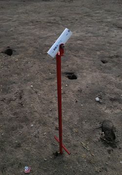 Fishing poles stands 🎣