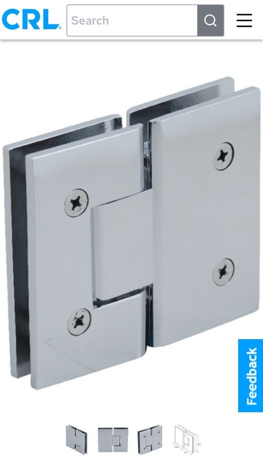 Crl Hinge Glass