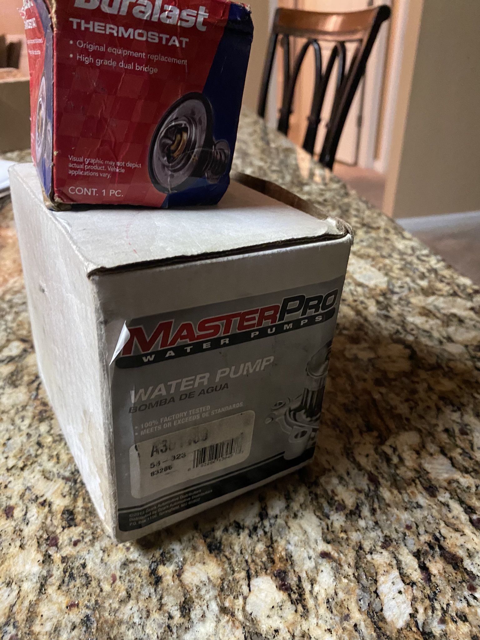 Thermostat And Water Pump