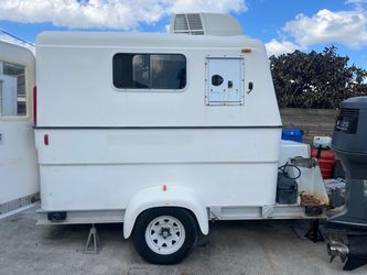 Fiber trailer food trailer off grid camper