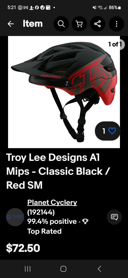 Troy Lee Design Helmet