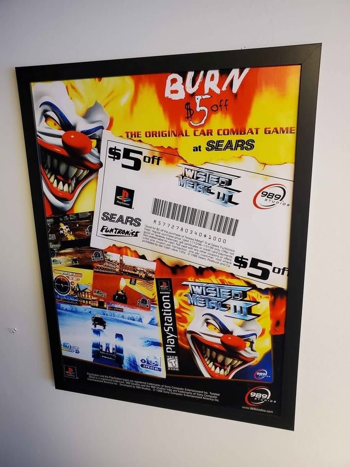 Twisted Metal 3 Poster