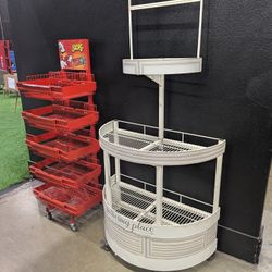 Two Metal Racks