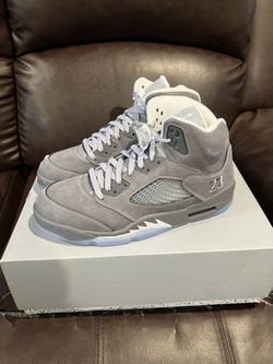 Nike Air Jordan 5 Retro Wolf Grey Size 10.5 And 12 