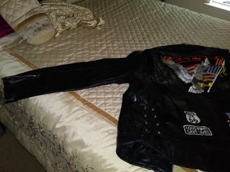 Leather jacket