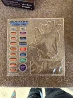 Digimon Acrylic Status Trackers