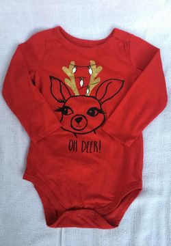 $5 Christmas Onesie Size 18 Month