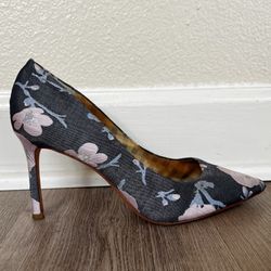 Antonio Melani Floral Fabric Pumps | Pointed Toe Stiletto | Size 7M