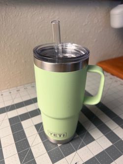 Mint Green Yeti Rambler with Handle