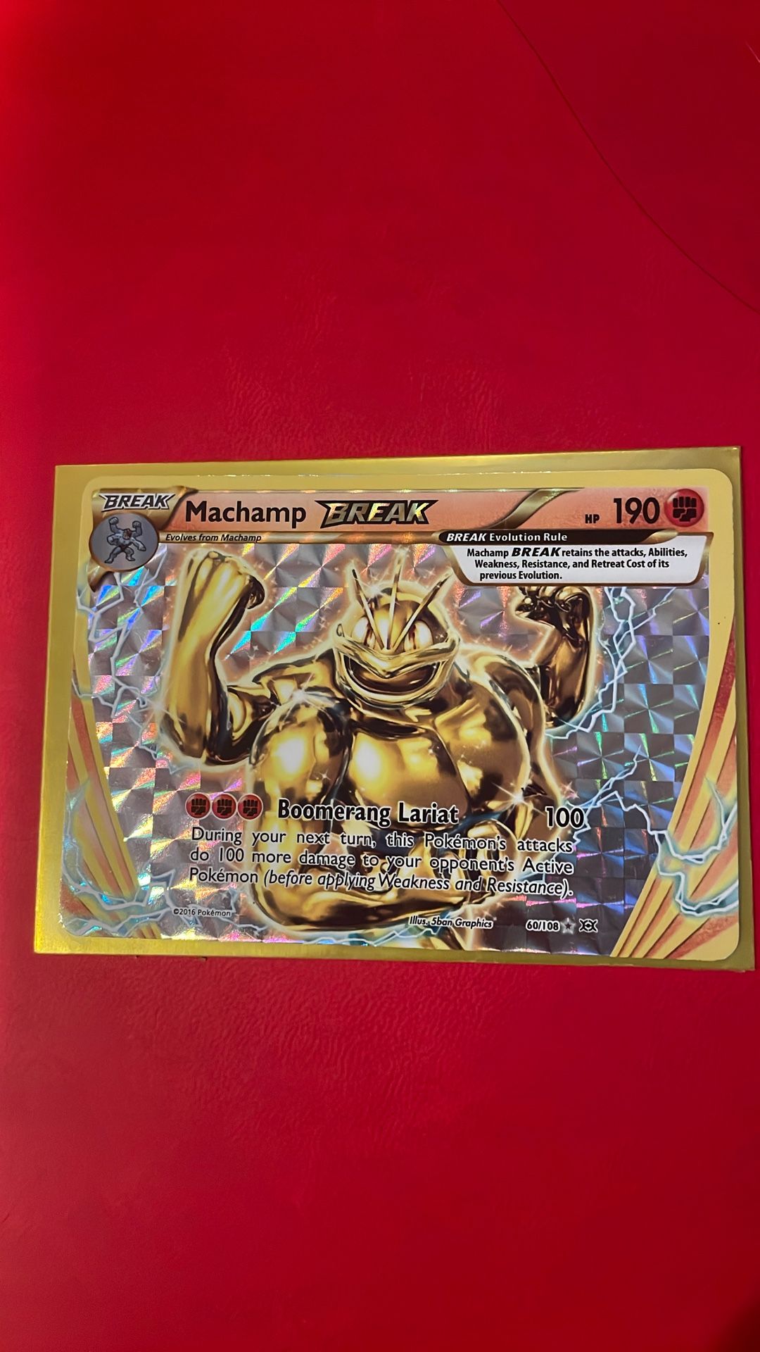 Machamp Break Pokmon card Machamp Break Pokmon card