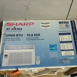 Sharp 12,000 BTU Window Air Conditioner w/ Remote $25