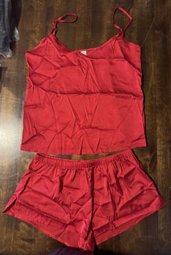 NEW Red Pajama Set Small