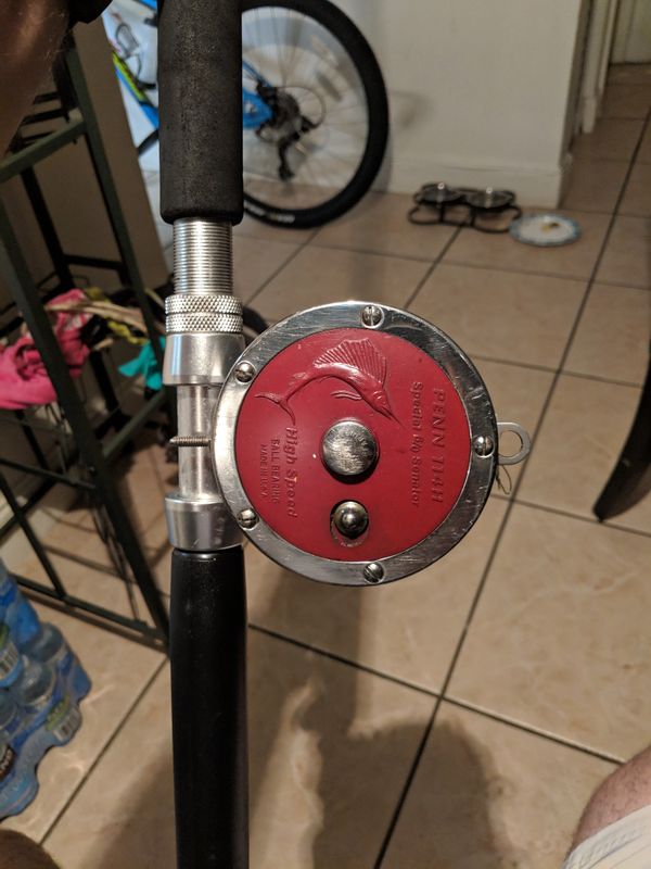 Penn 114H special 6/0 senator // Penn special senator 9/0 , 6'6'' , 60