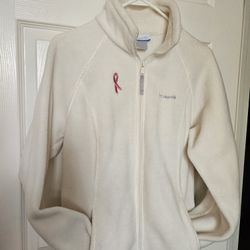 Womens Large Columbia Fleece Jacket!
