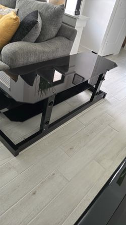 Glass TV Stand