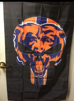 Chicago Bears punisher banner