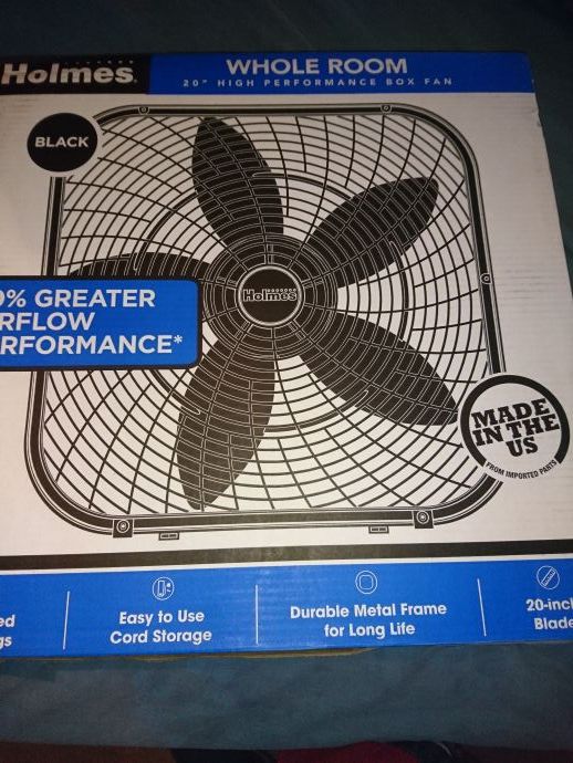 Holmes box fan