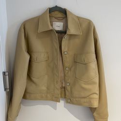 Aritzia Wilfred Leather Jacket