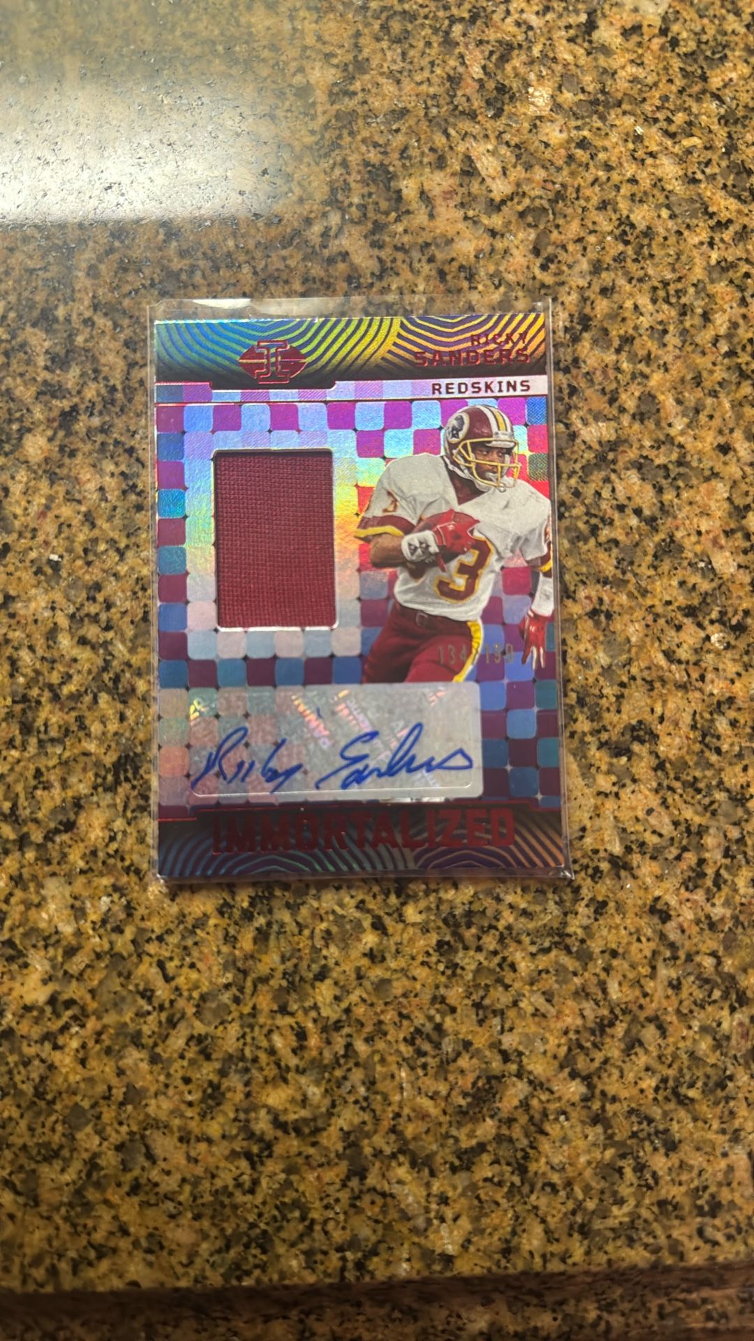 2024 Panini Illusions - Immortalized Ricky Sanders 134/199