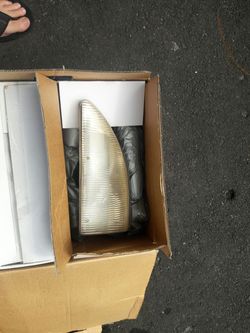 Mustang front lights faded but good