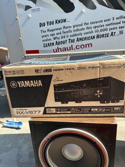 Speakers and Yamaha Receiver