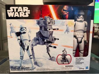 Star Wars Force Awakens Assault Walker  with a 12-inch Stormtrooper action figure