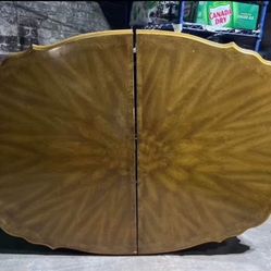 Solid Wooden Table With 6 Chairs