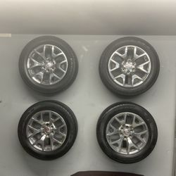 2015 GMC  Sierra Rims, Tires And Floor Mats 